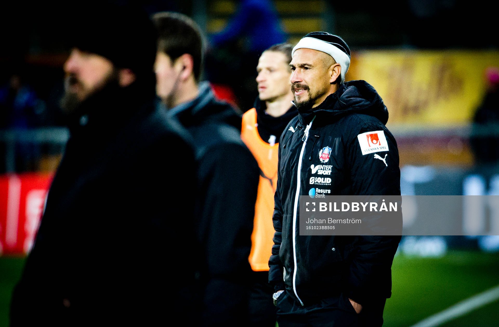 Helsingborgs manager Henrik Larsson deppar