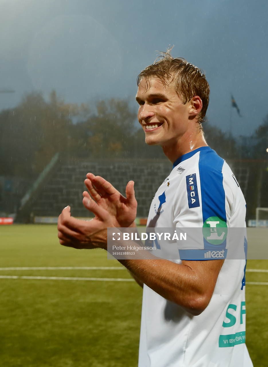 Norrköpings Sebastian Andersson jublar