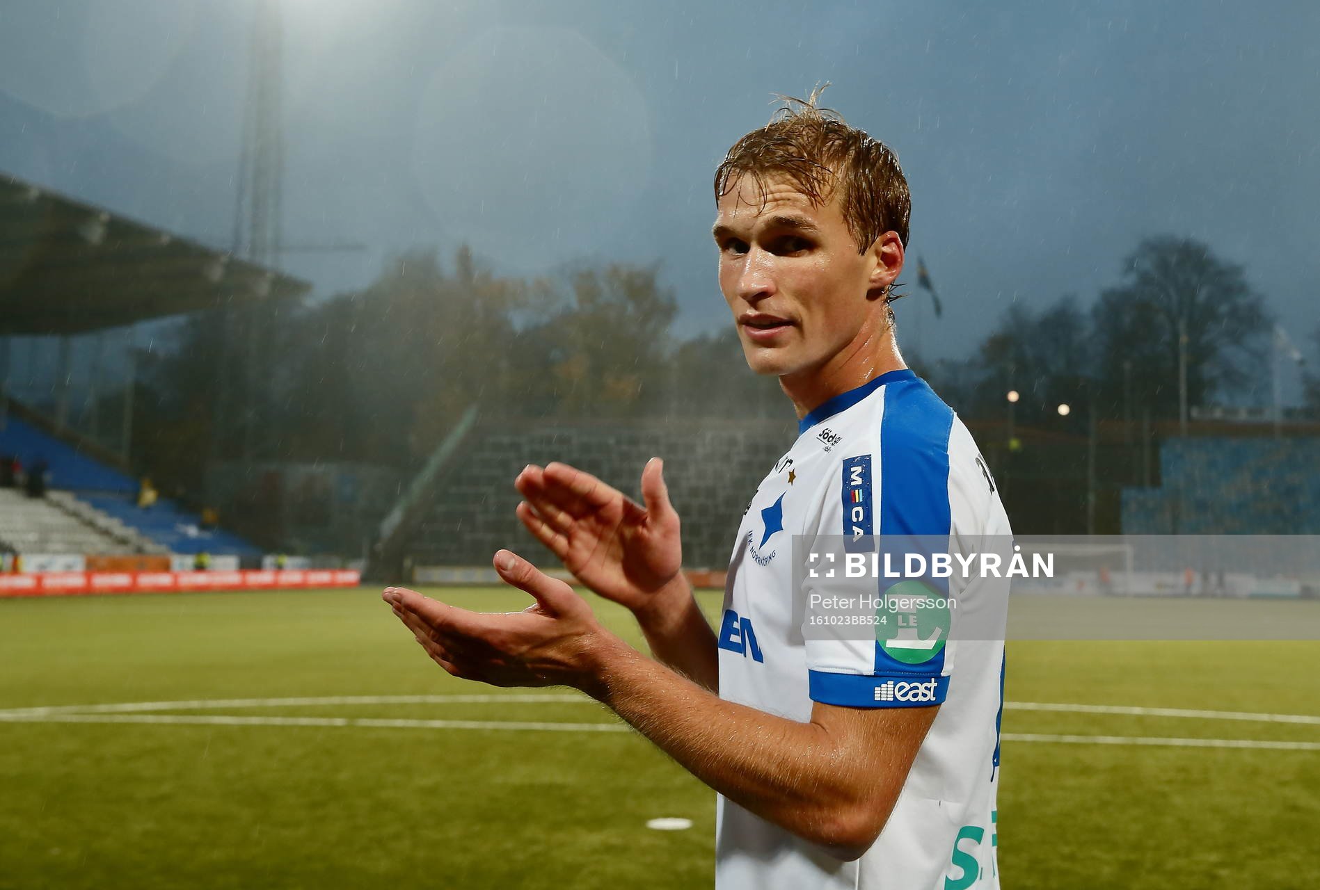 Norrköpings Sebastian Andersson jublar