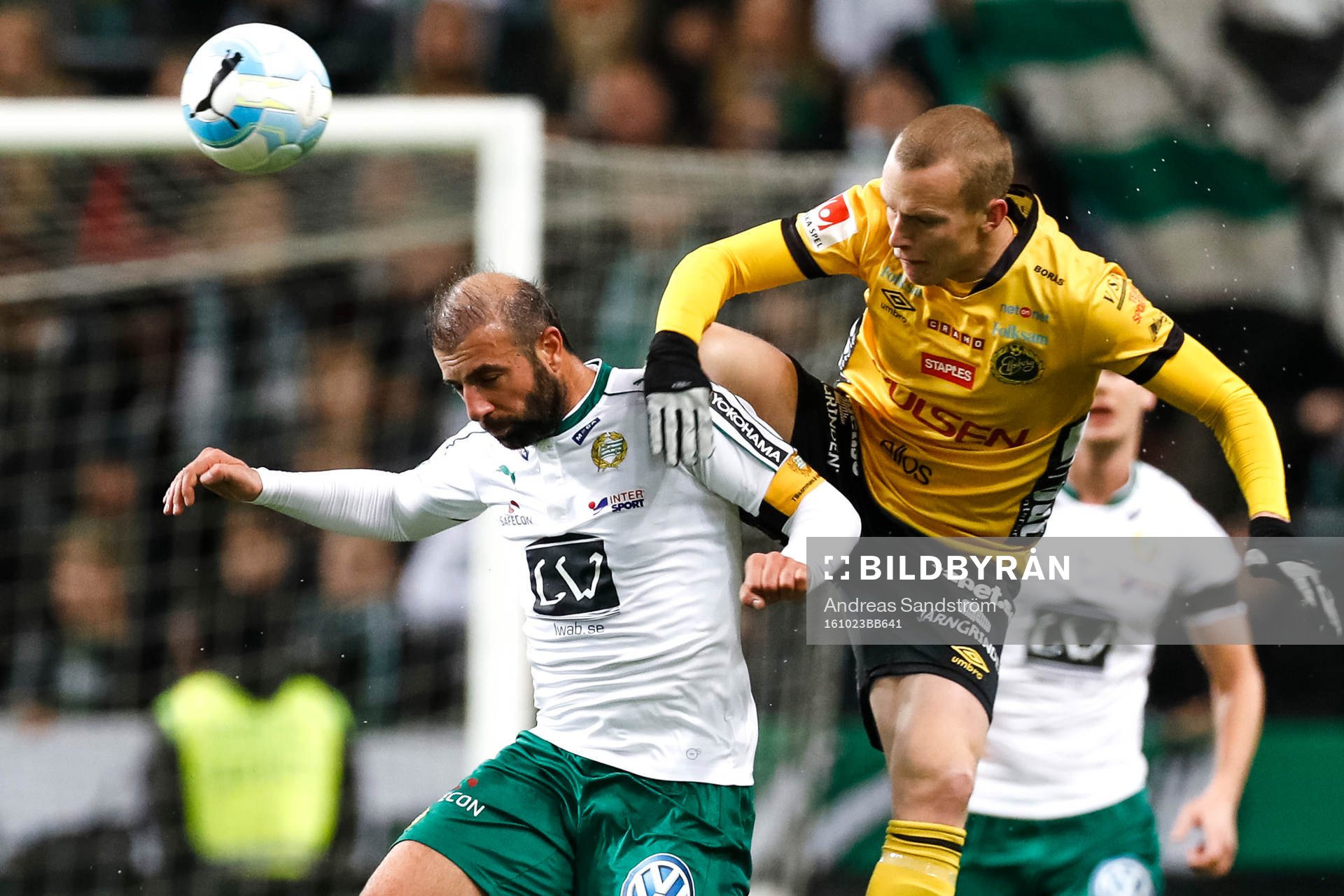 Hammarbys Kennedy Bakircioglu och Elfsborgs Per Frick