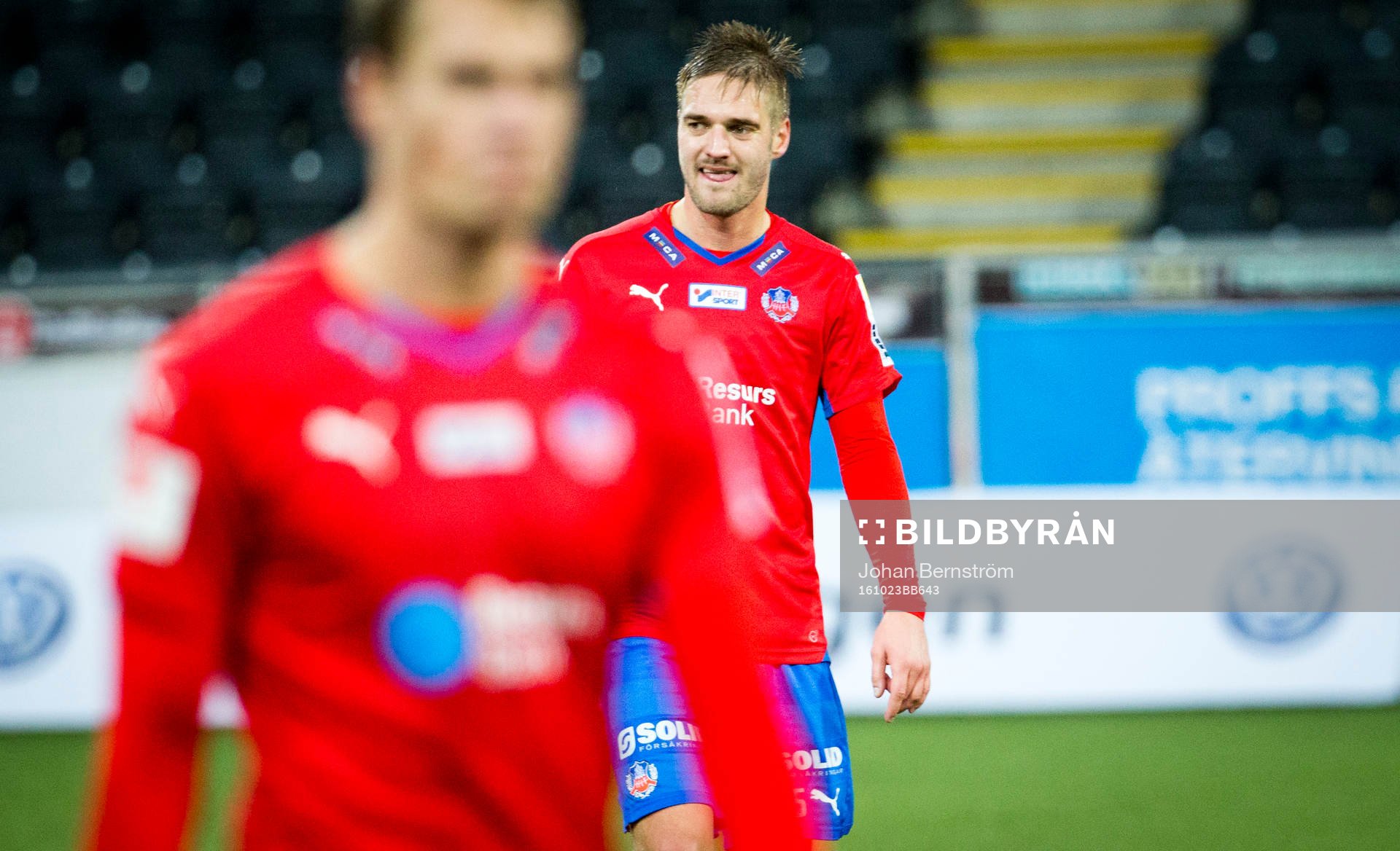 Helsingborgs Johan Mårtensson deppar