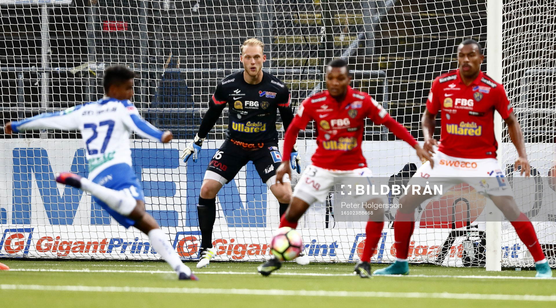 Falkenbergs målvakt Alexander Lundin