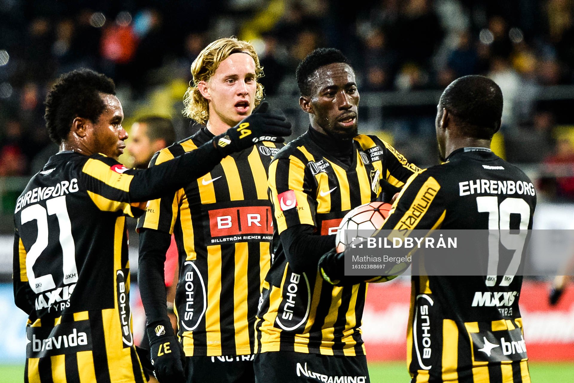 Häckens Nasiru Mohammed , Gustav Berggren , Demba Savage