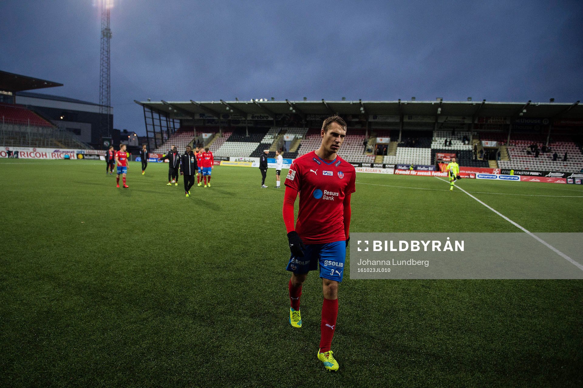 Helsingborgs Frederik Helstrup Jensen deppar