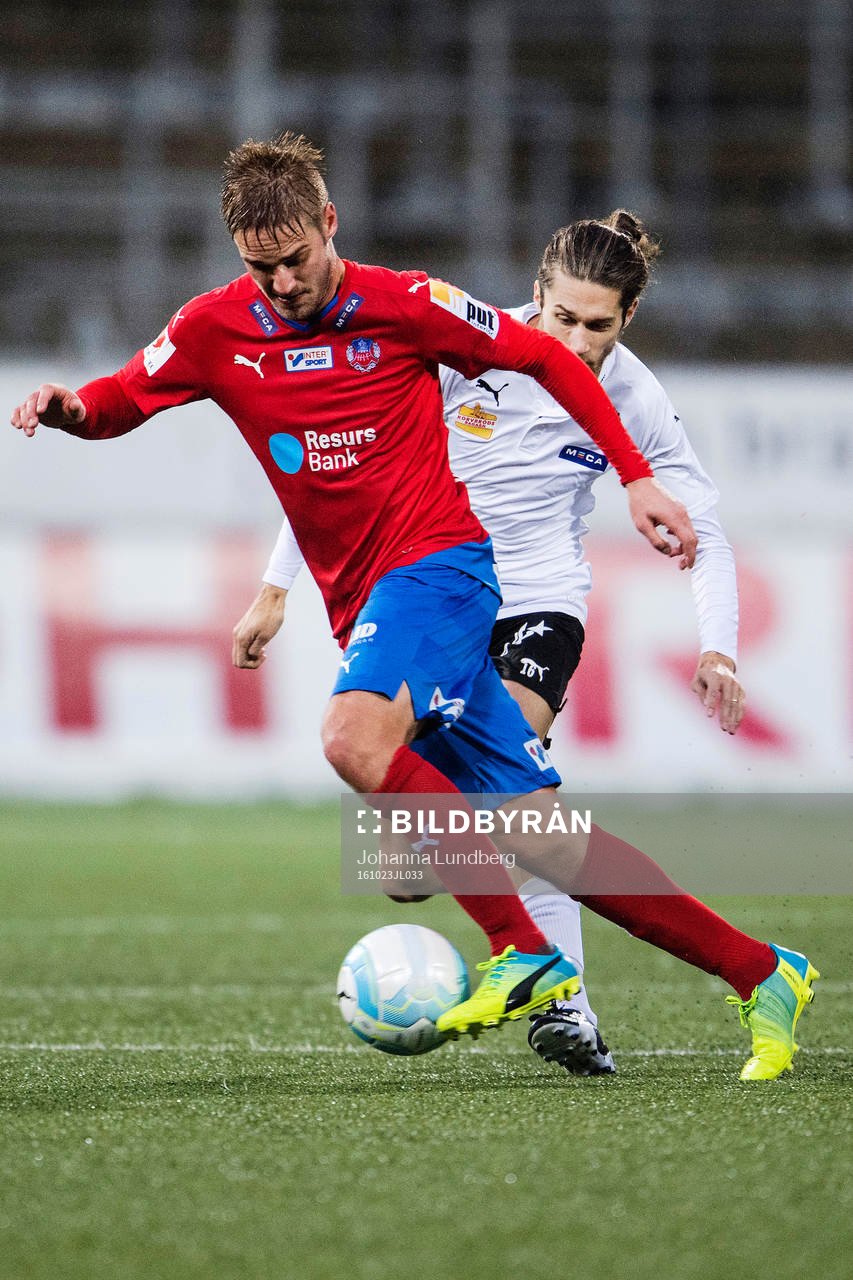 Helsingborgs Johan Mårtensson och Örebros Daniel Nordmark