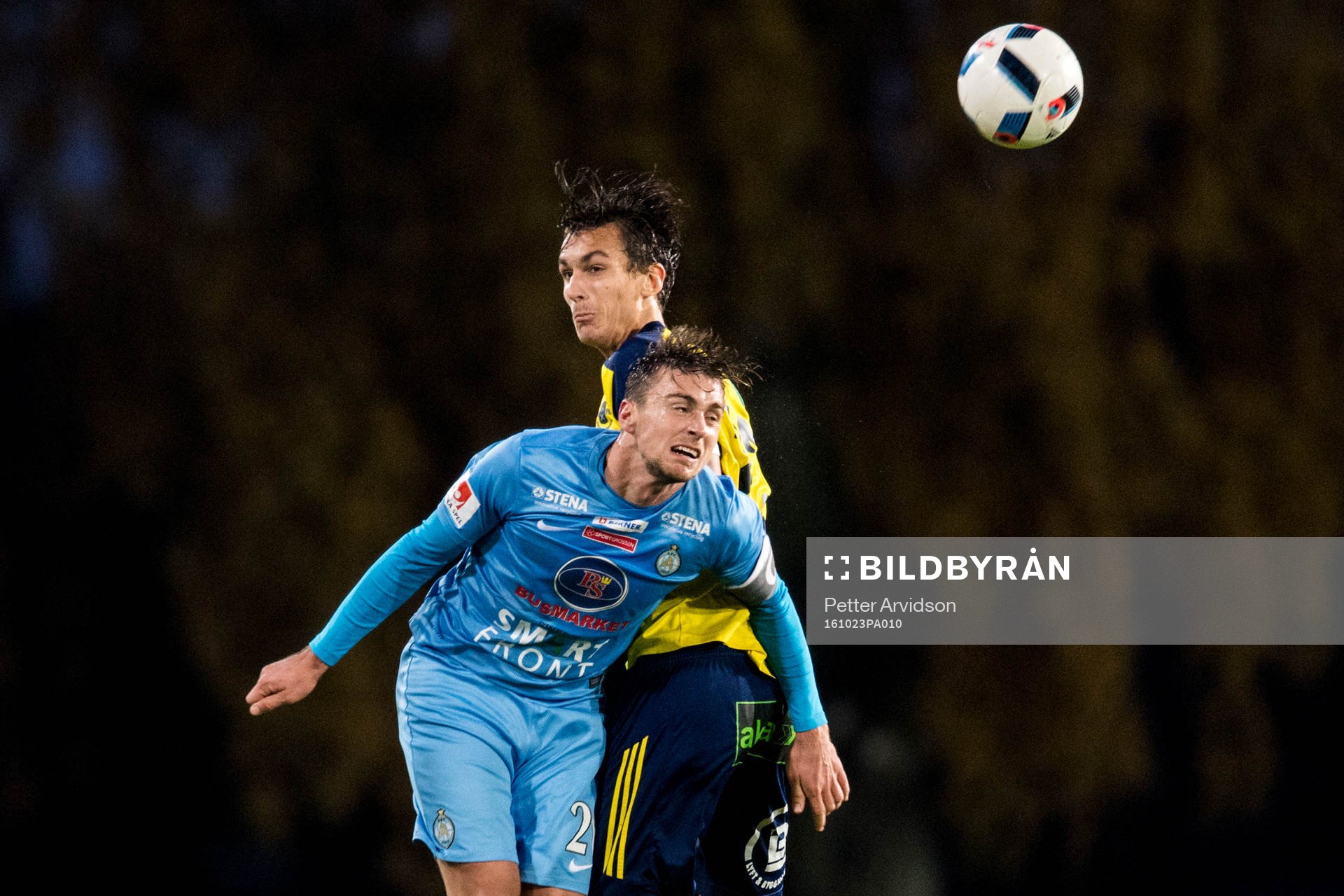 Athletics Filip Rogic och Ängelholms Erik Johansson