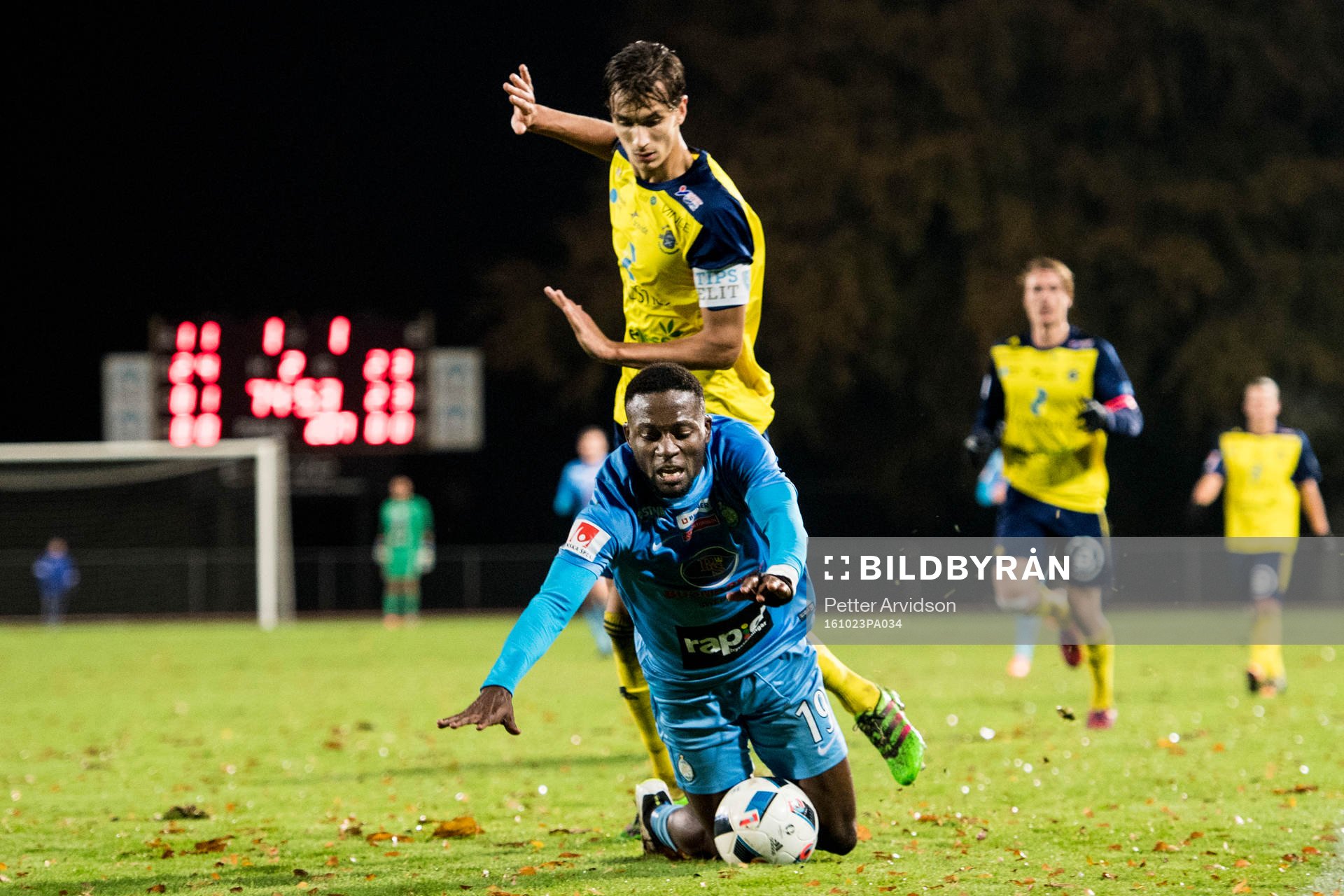 Situationen som avgör matchen, Athletics Mohamed Buya