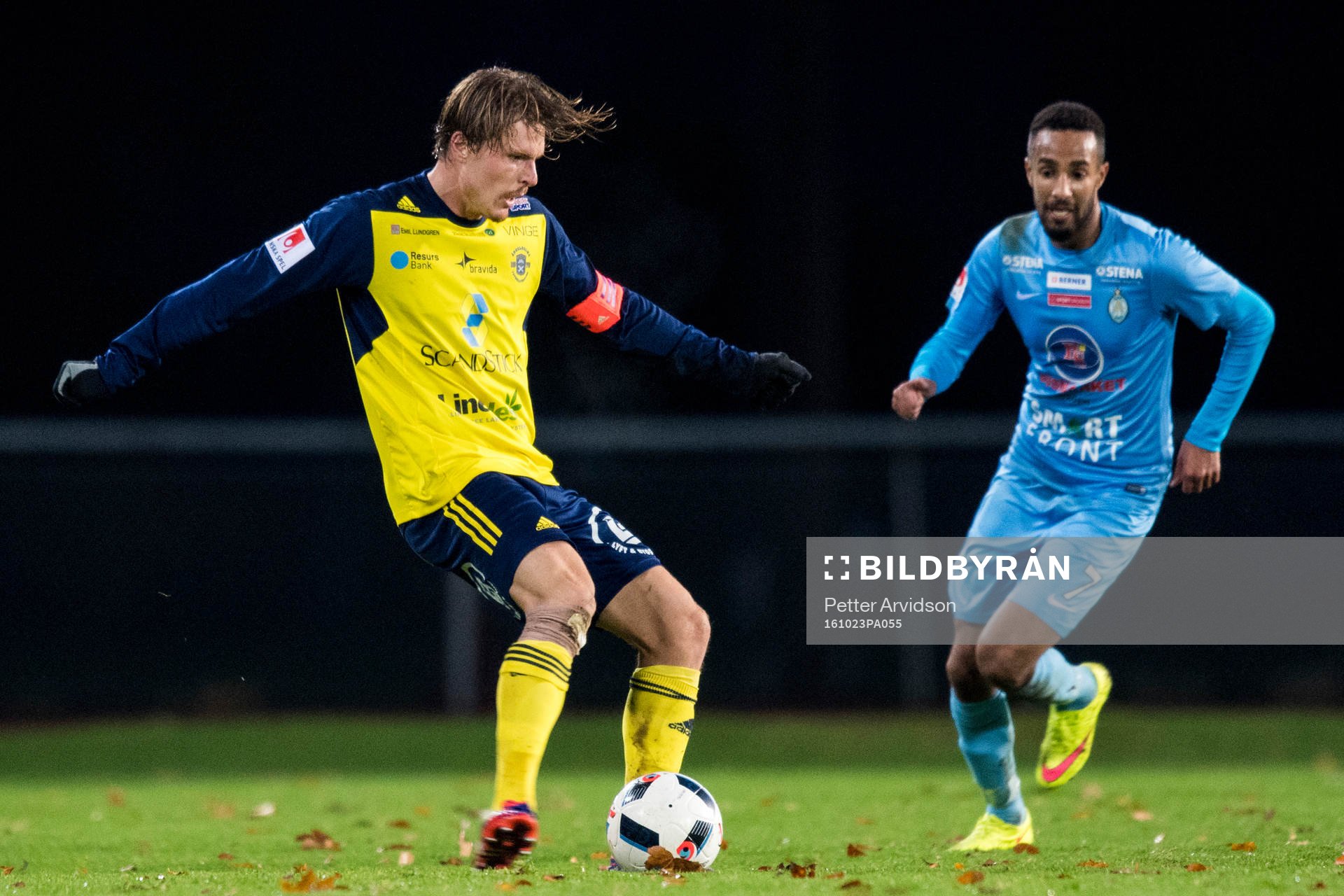 Ängelholms Marcus Bergholtz och Athletics Ferid Ali