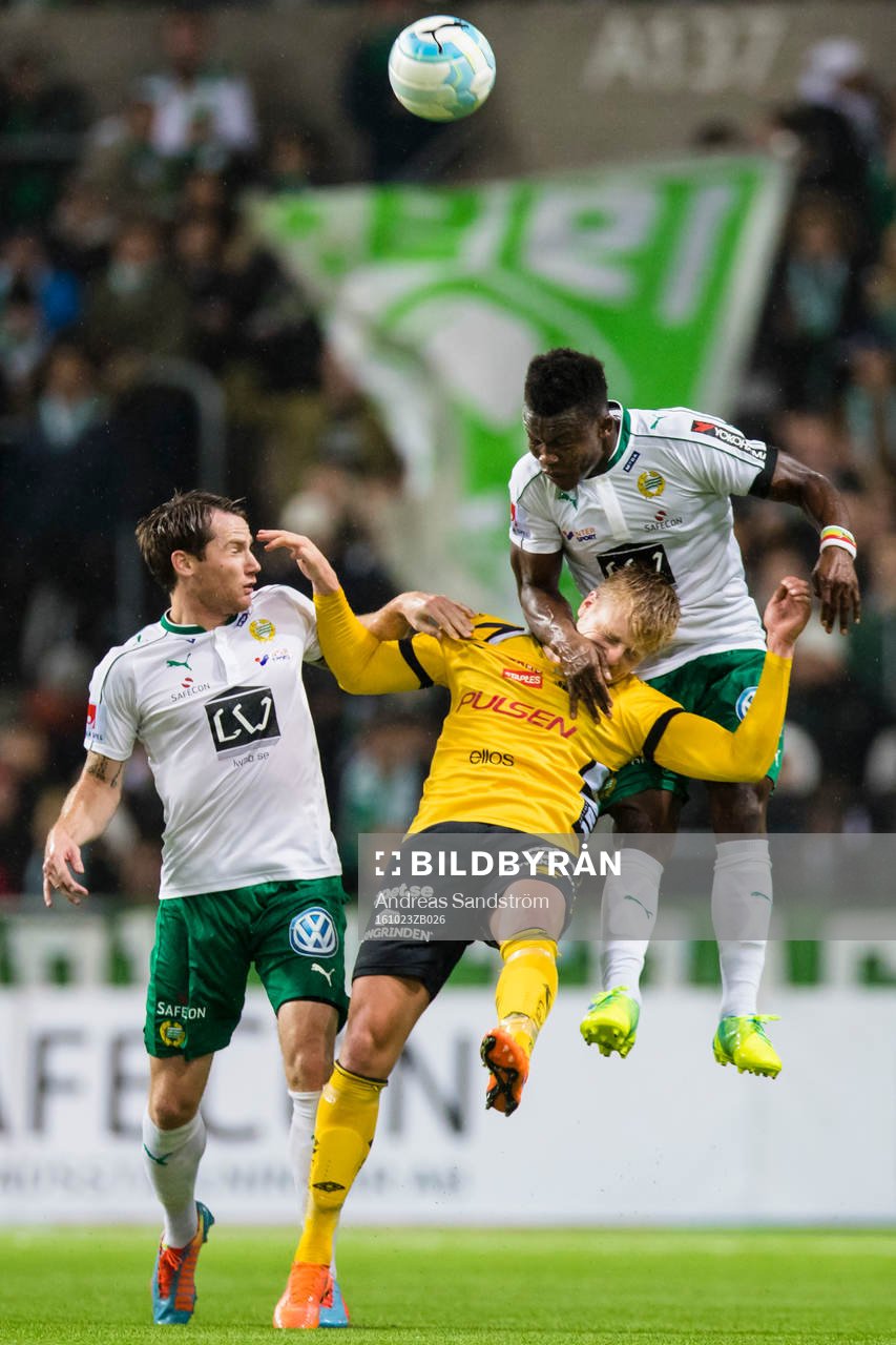 Hammarbys Joseph Aidoo och Elfsborgs Per Frick