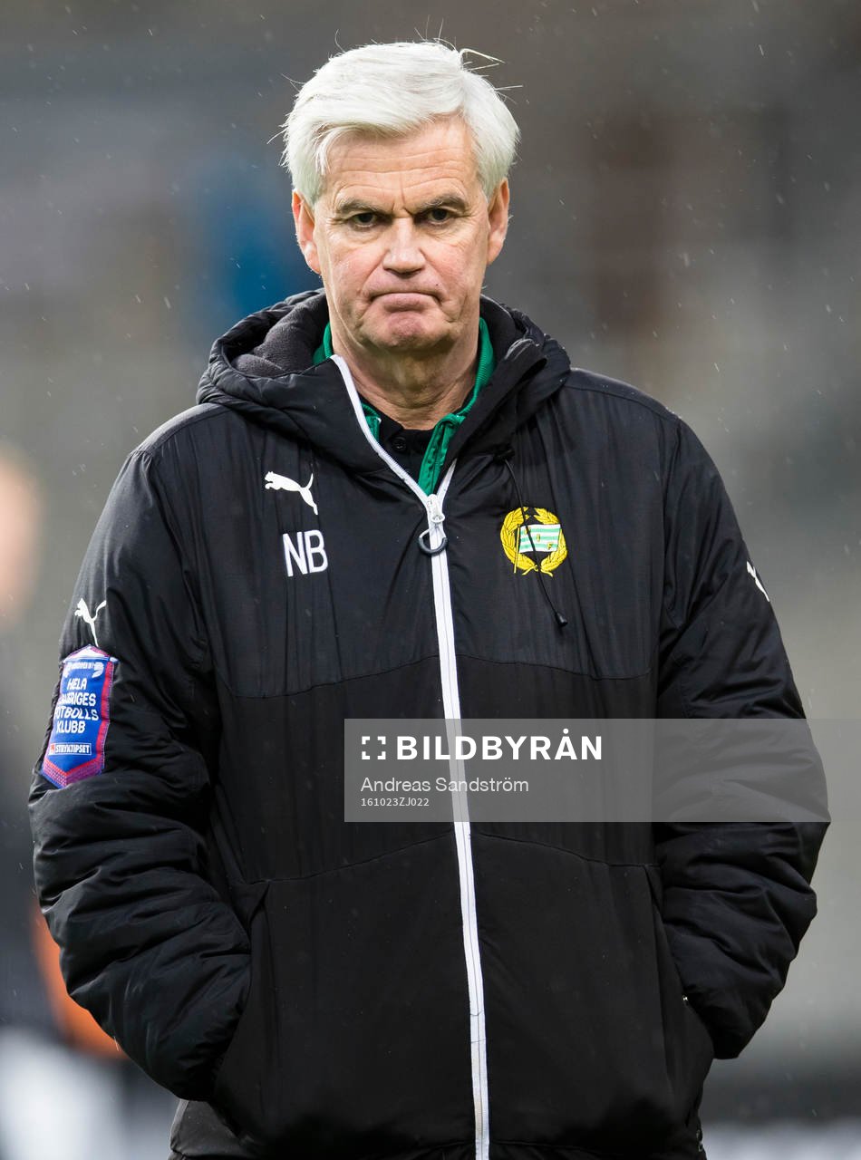 Hammarbys tränare Nanne Bergstrand