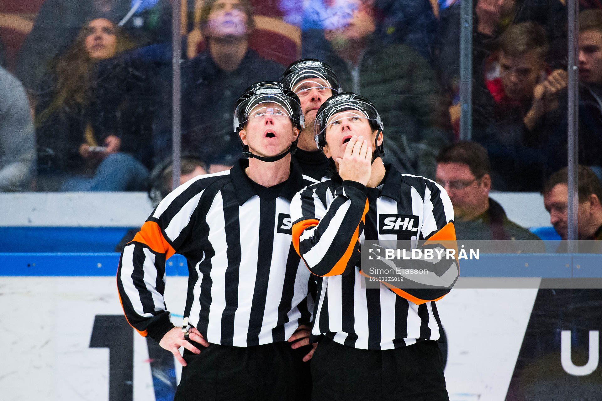Domarna Wolmer Edqvist och Pehr Claesson