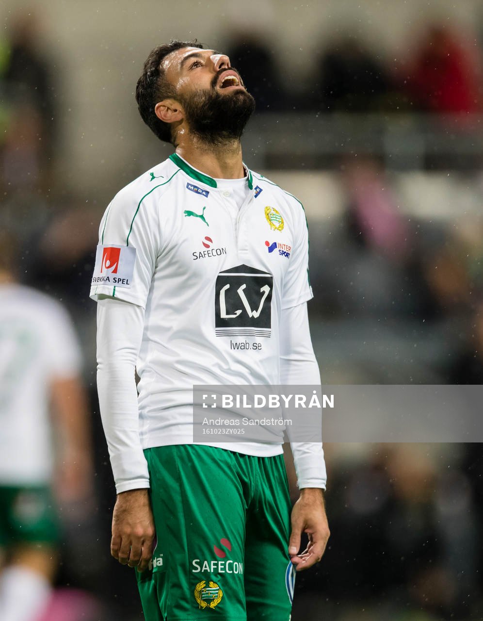 Hammarbys Imad Khalili ser deppig ut