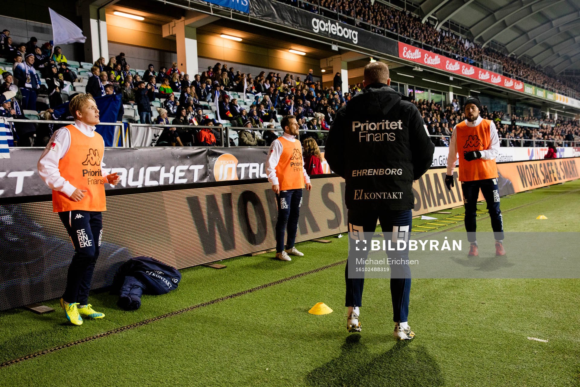 IFK Göteborgs Billy Nordström, Tobias Hysén och Adam