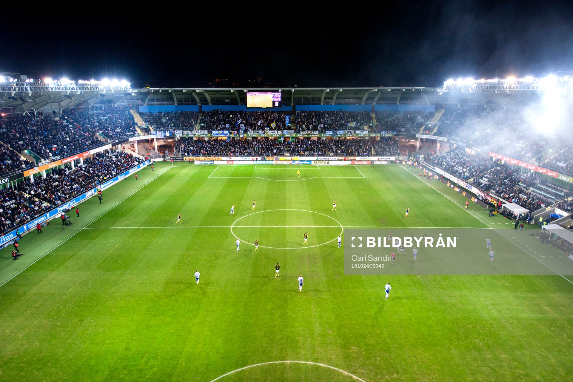 Vy över Gamla Ullevi