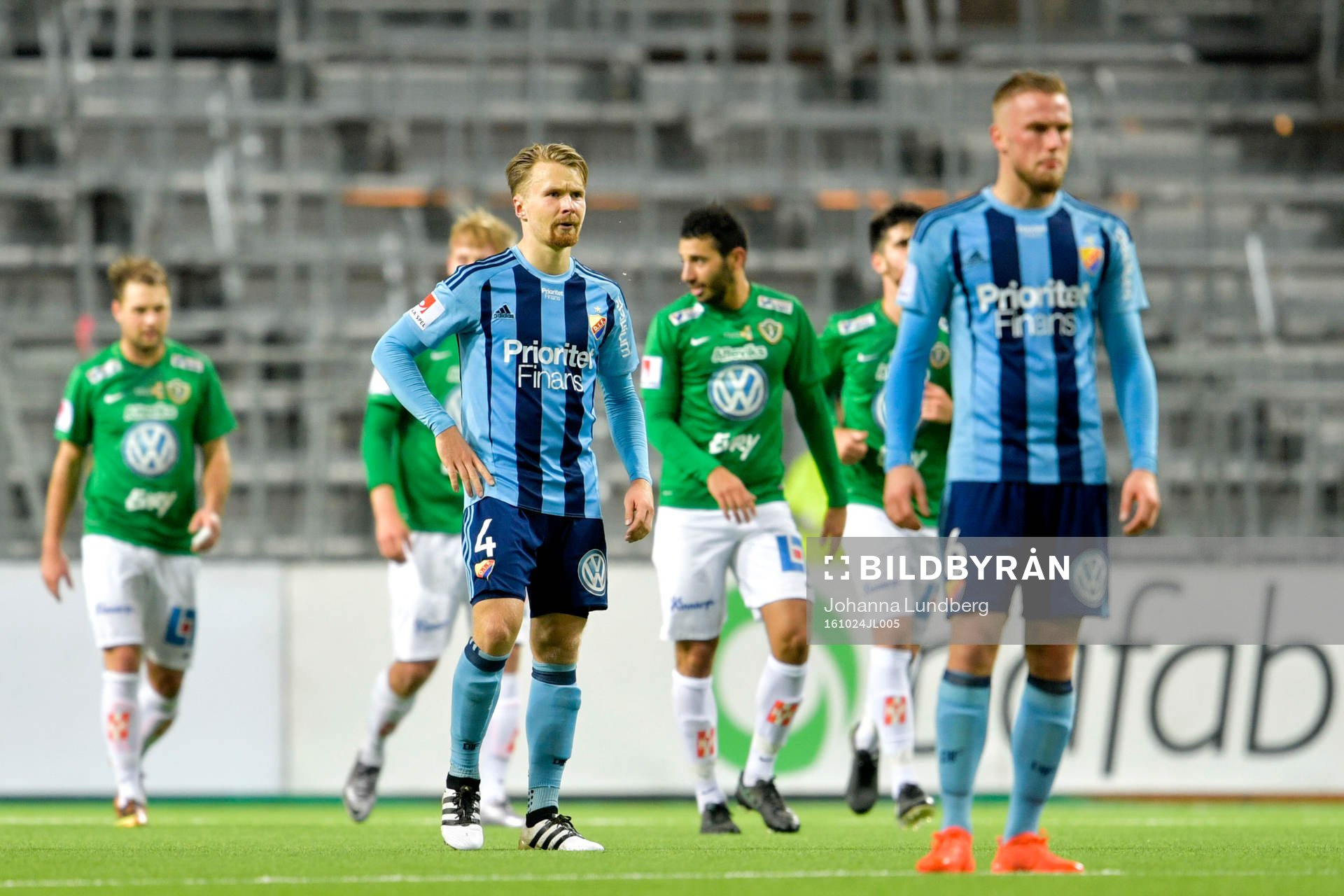 Djurgårdens Jacob Une Larsson och Alexander Faltsetas