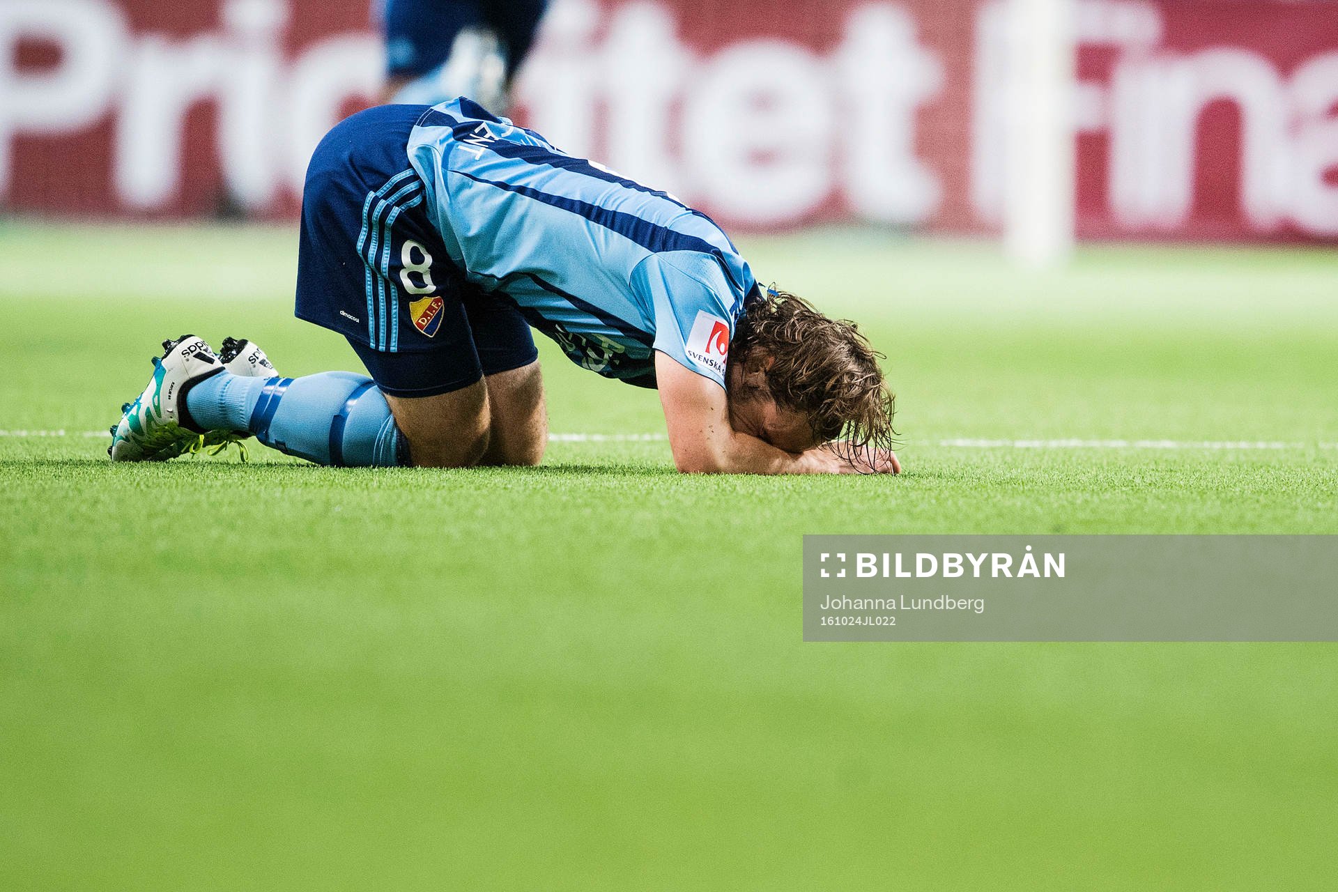 Djurgårdens Kevin Walker har ont