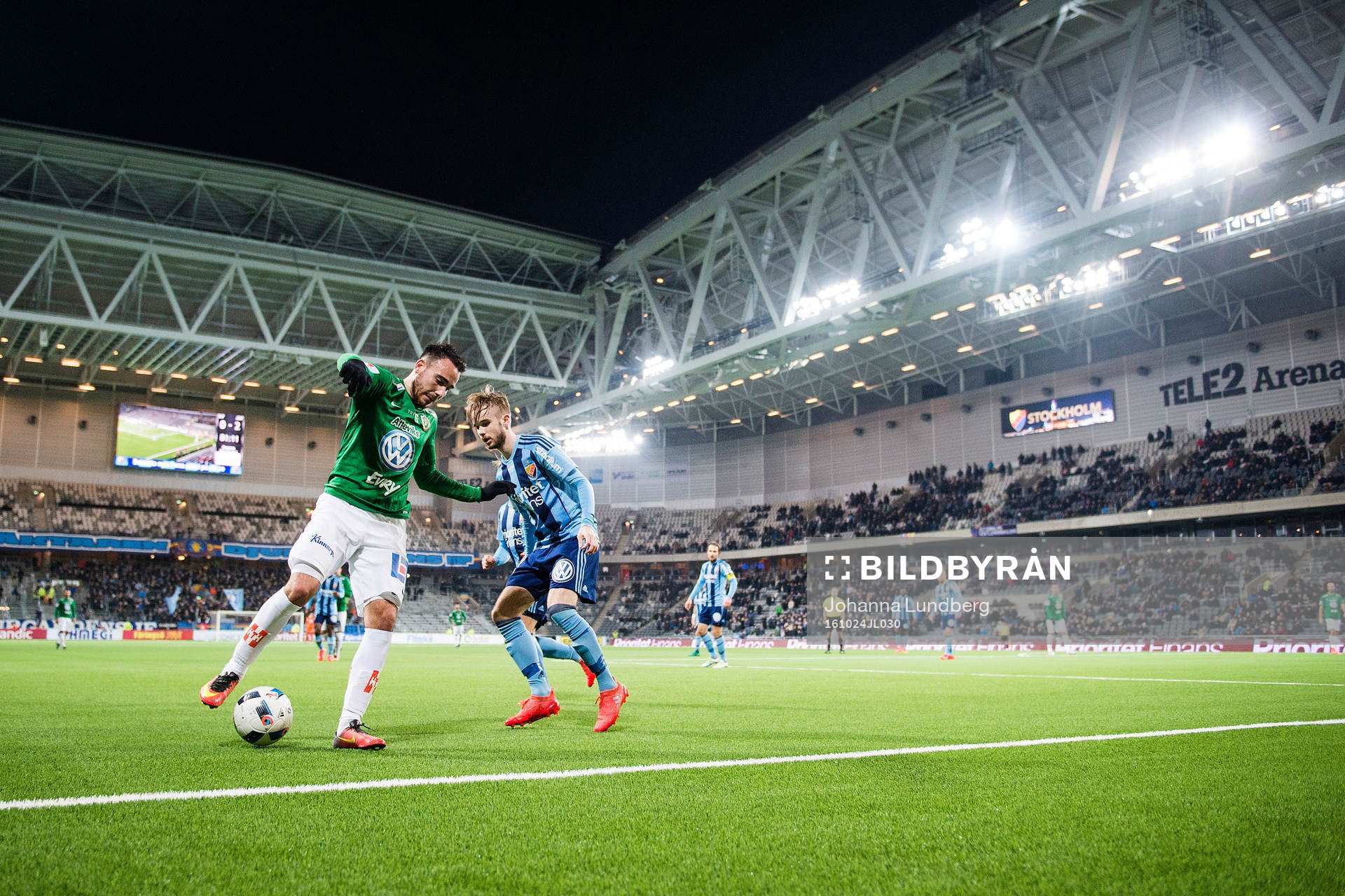 Jönköpings Dzenis Kozica och Djurgårdens Daniel Berntsen
