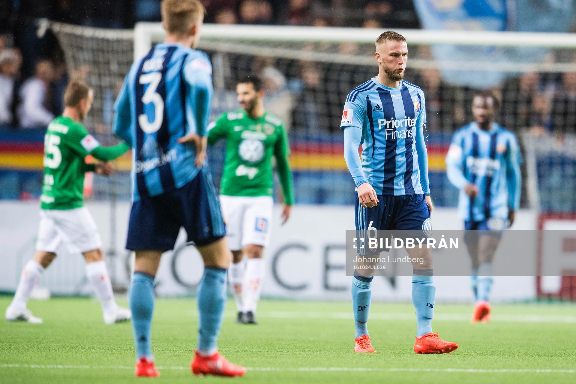 Djurgårdens Alexander Faltsetas deppar