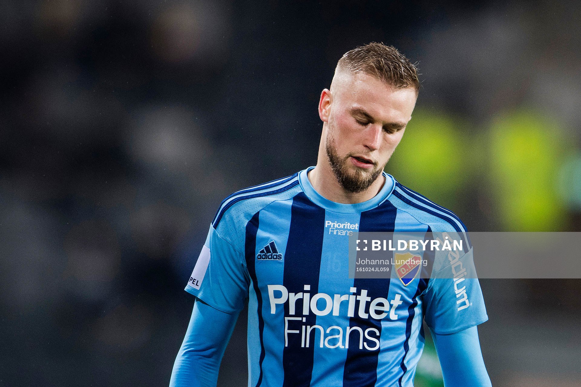 Djurgårdens Alexander Faltsetas deppar