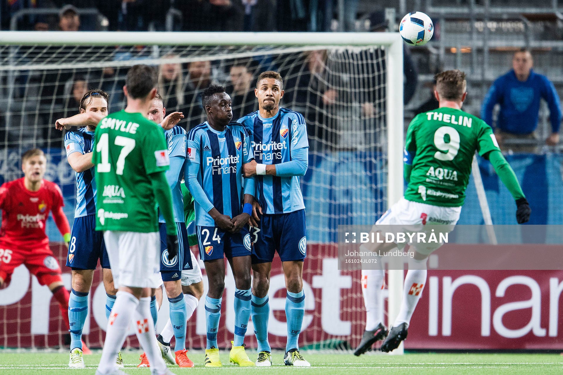 Djurgårdens Kevin Walker, Philana Tinotenda Kadewere och