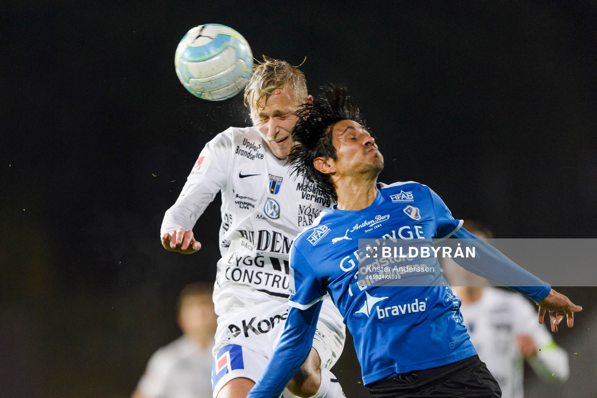 Sirius Christer Gustafsson och Halmstads Antonio Rojas