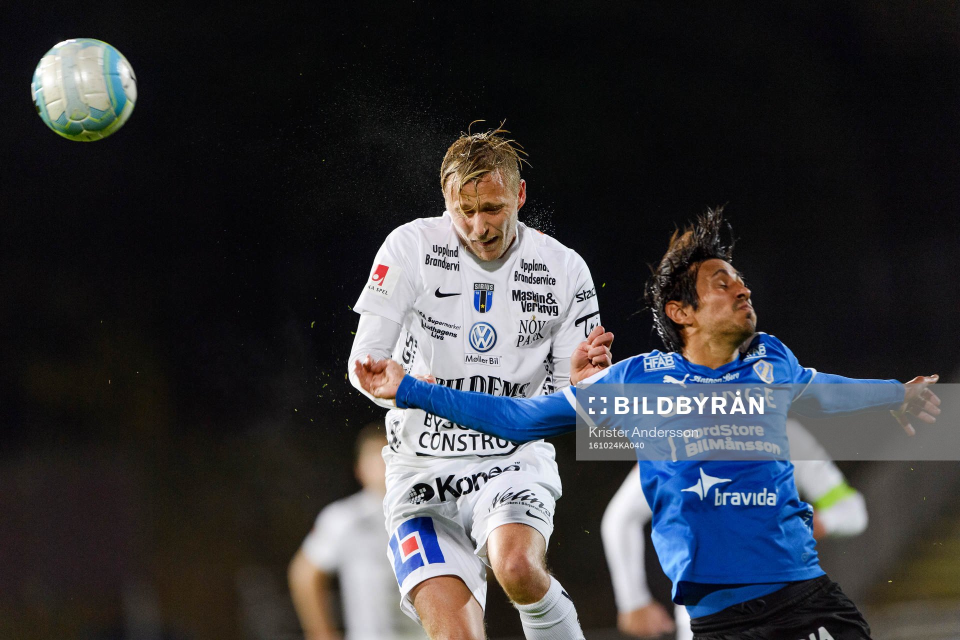 Sirius Christer Gustafsson och Halmstads Antonio Rojas