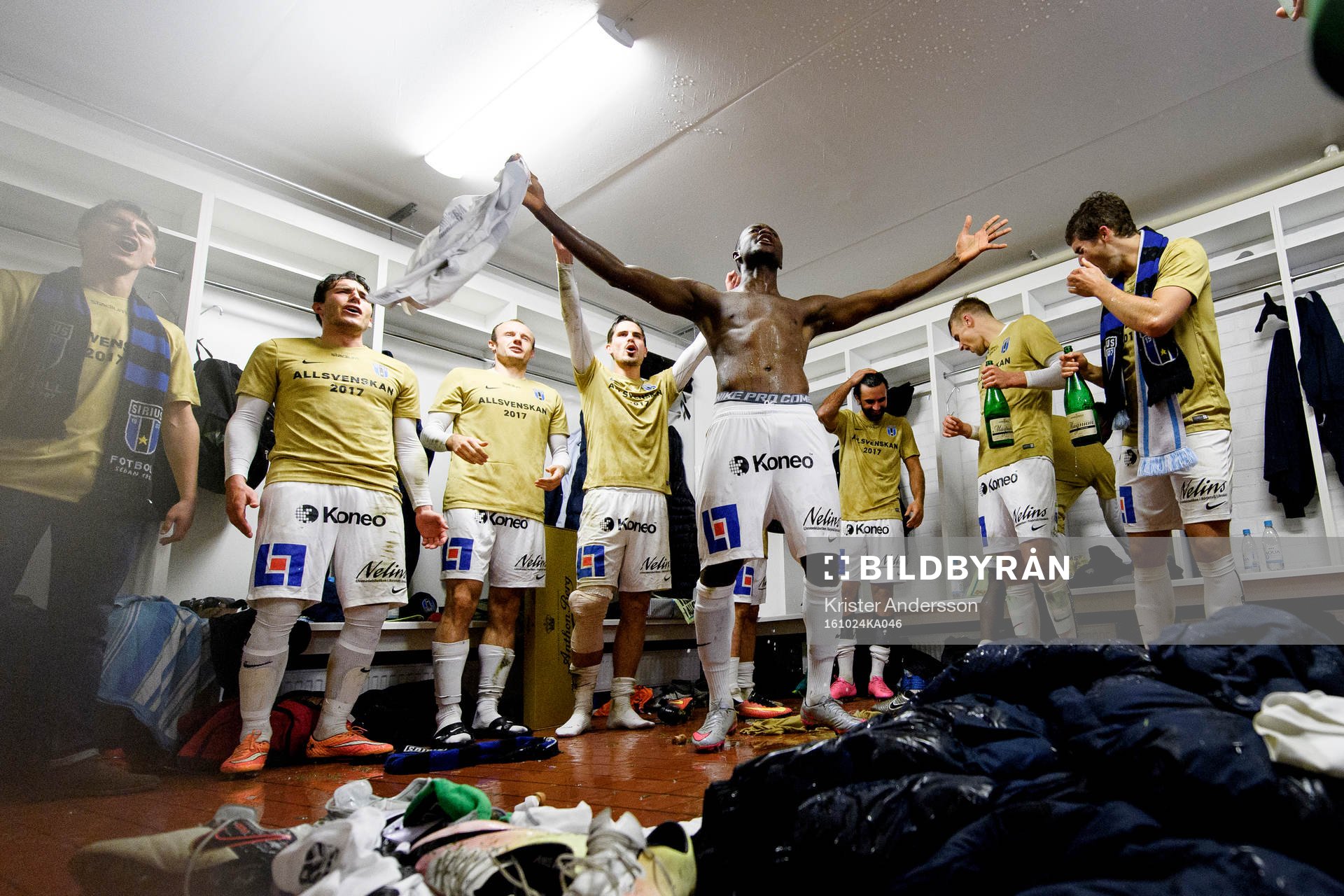Sirius spelare jublar