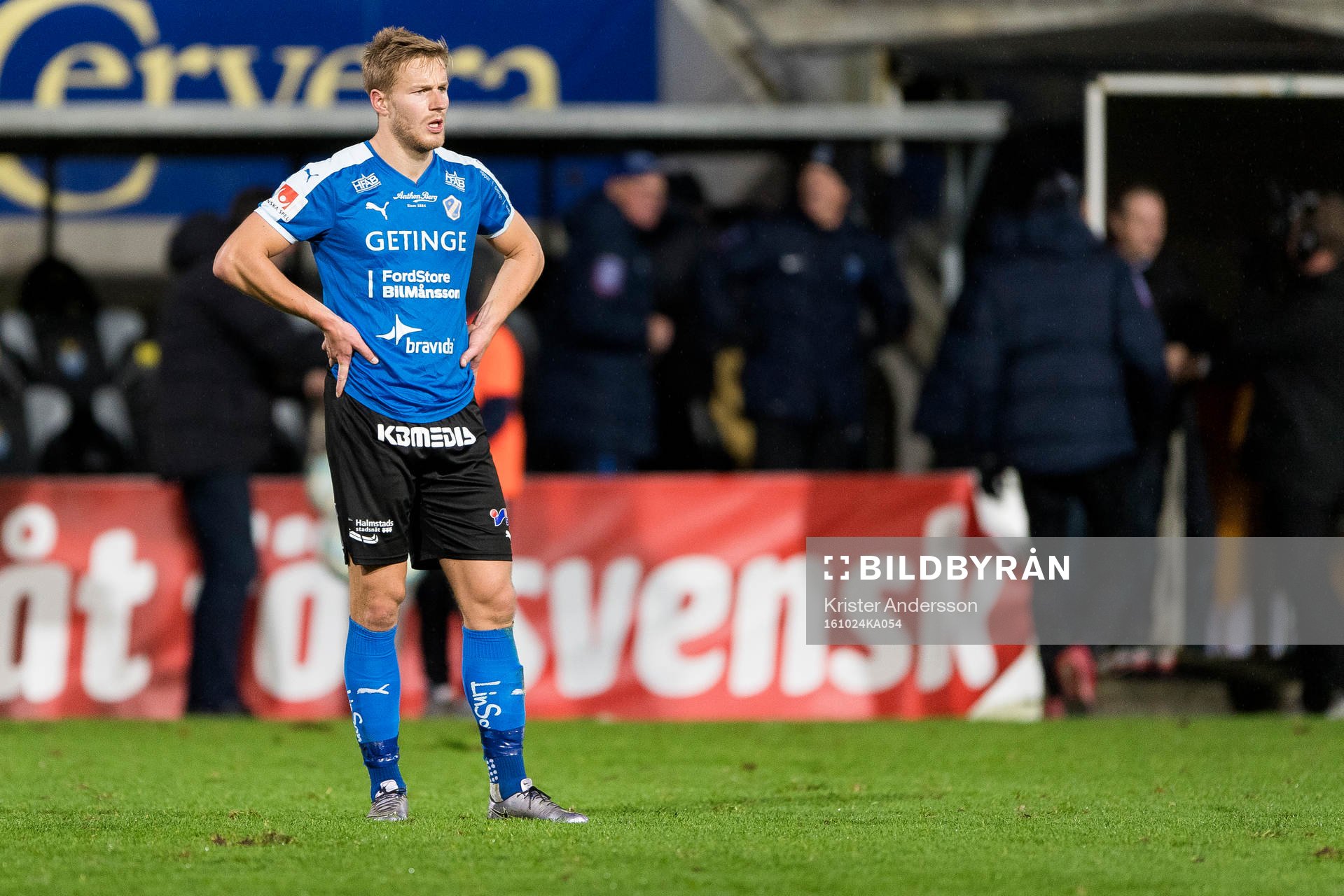 Halmstads Alexander Ruud Tveter deppar