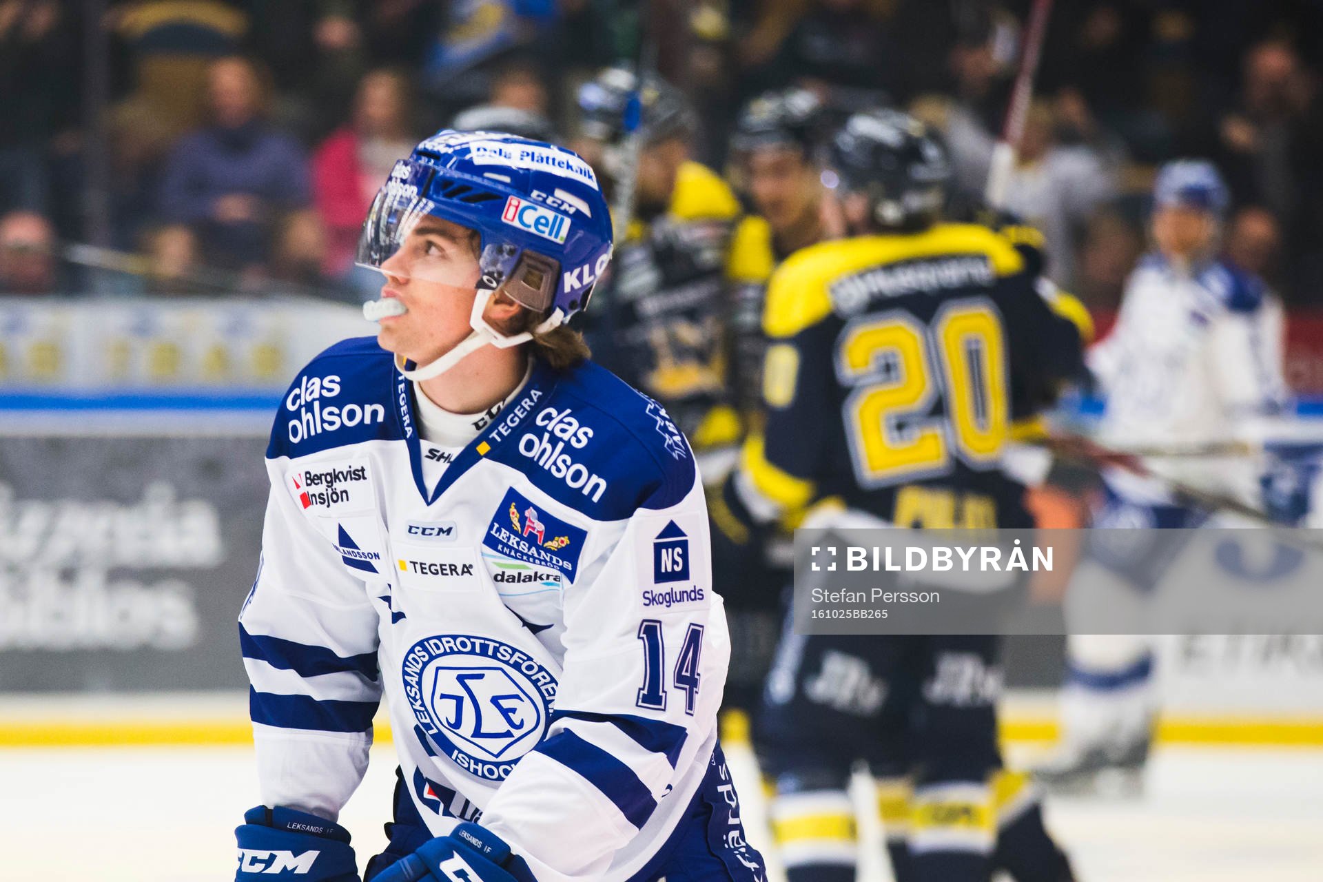 Leksands Oskar Lang deppar