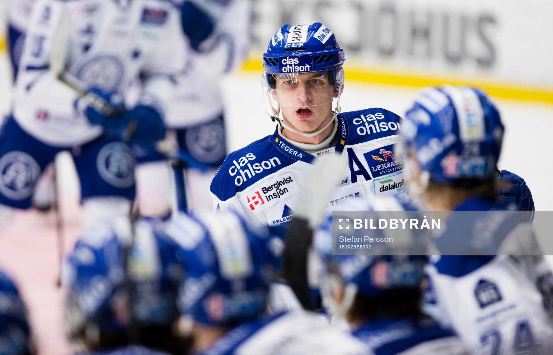 Leksands Martin Karlsson jublar