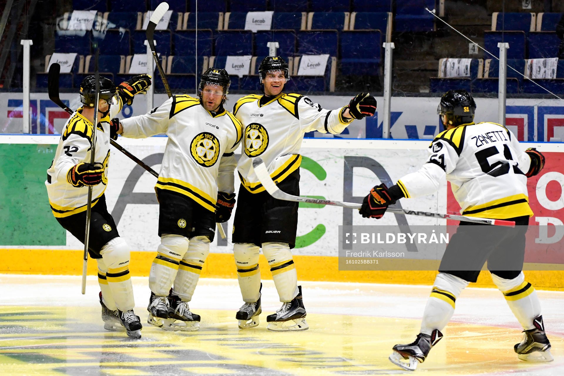 Brynäs Daniel Paille jublar
