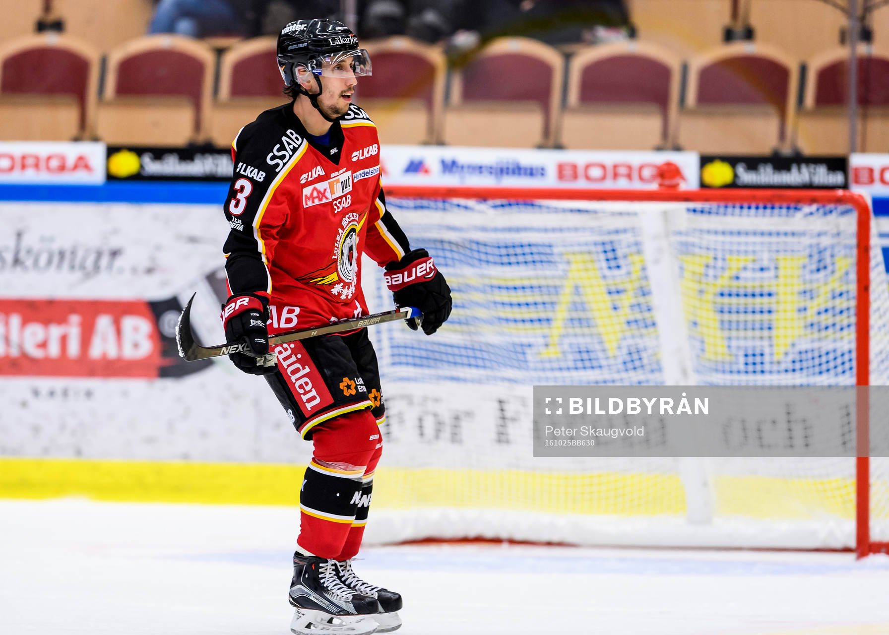 Luleås Daine Todd deppar
