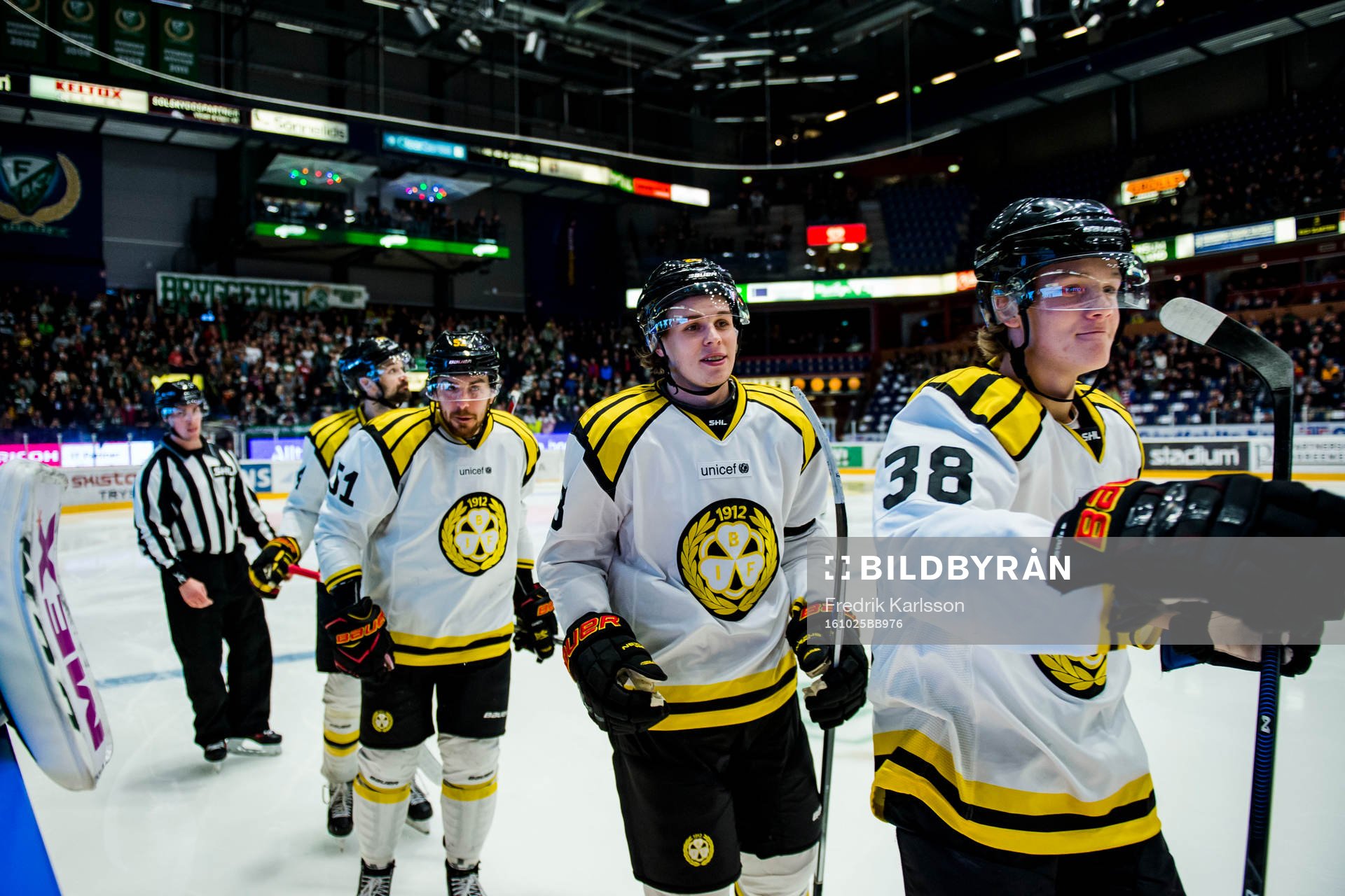 Brynäs Jesper Boqvist jublar
