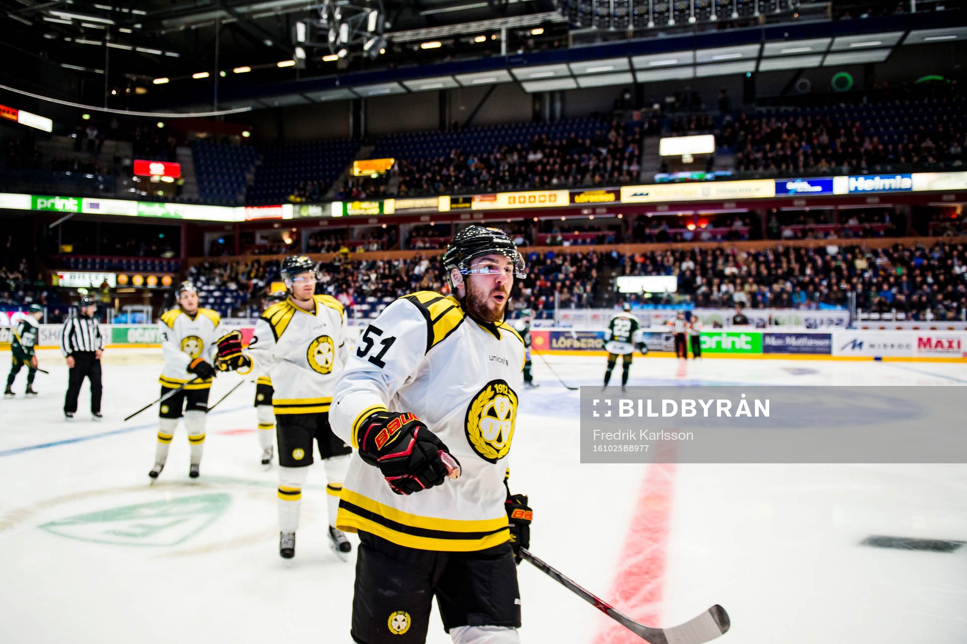 Brynäs Marc Zanetti jublar