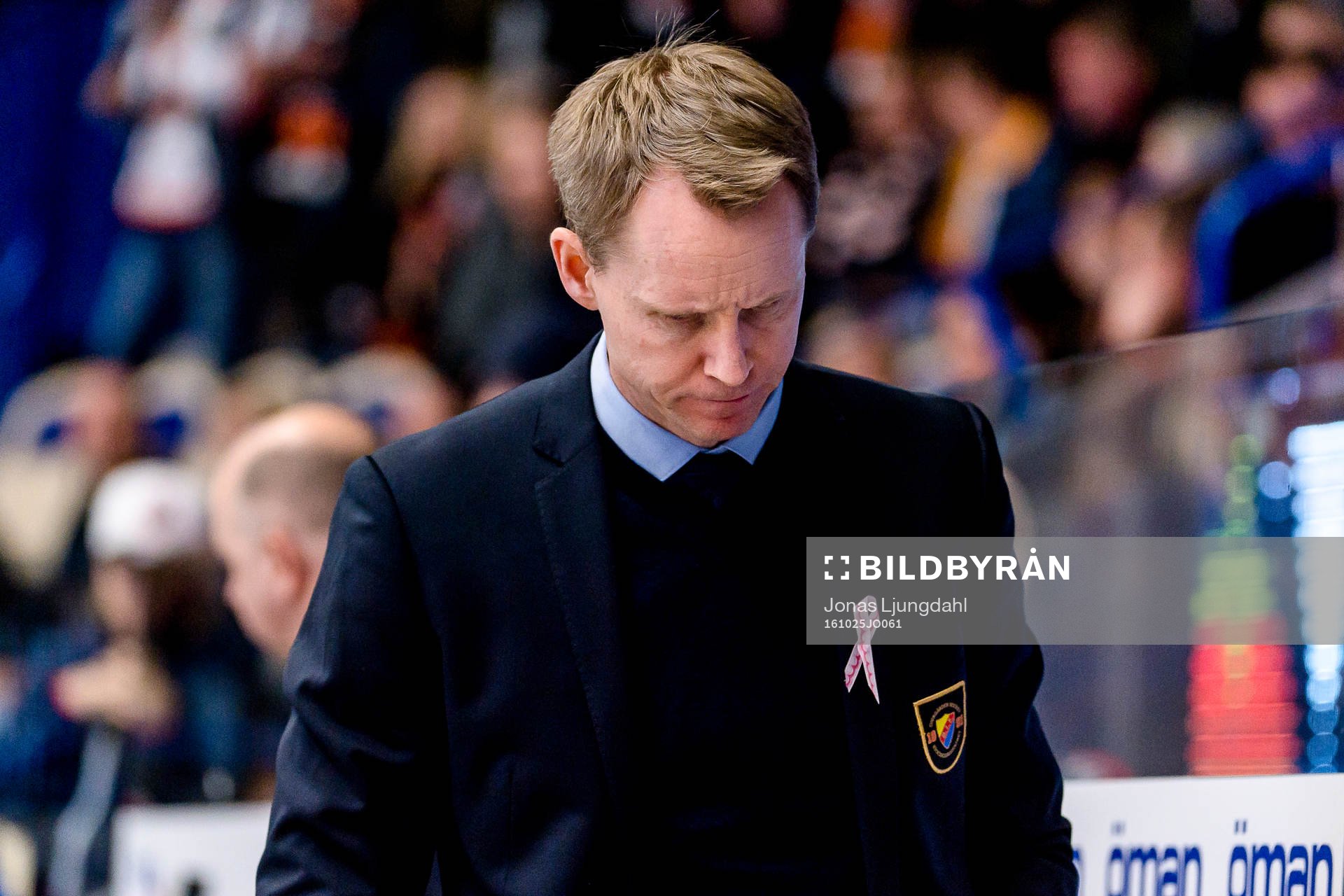 Djurgårdens tränare Robert Ohlsson deppar