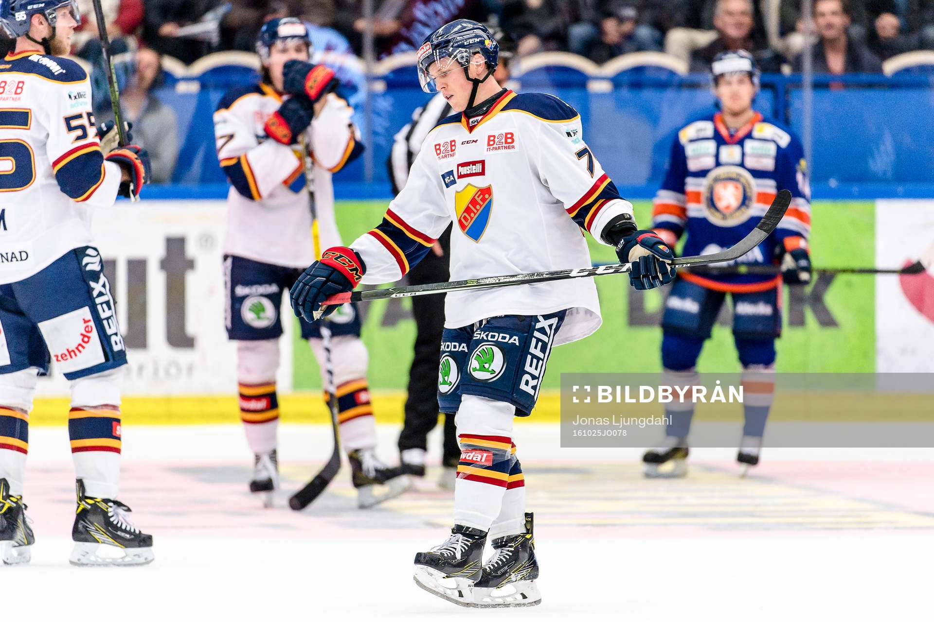 Djurgårdens Patrik Lundh hänger med huvudet
