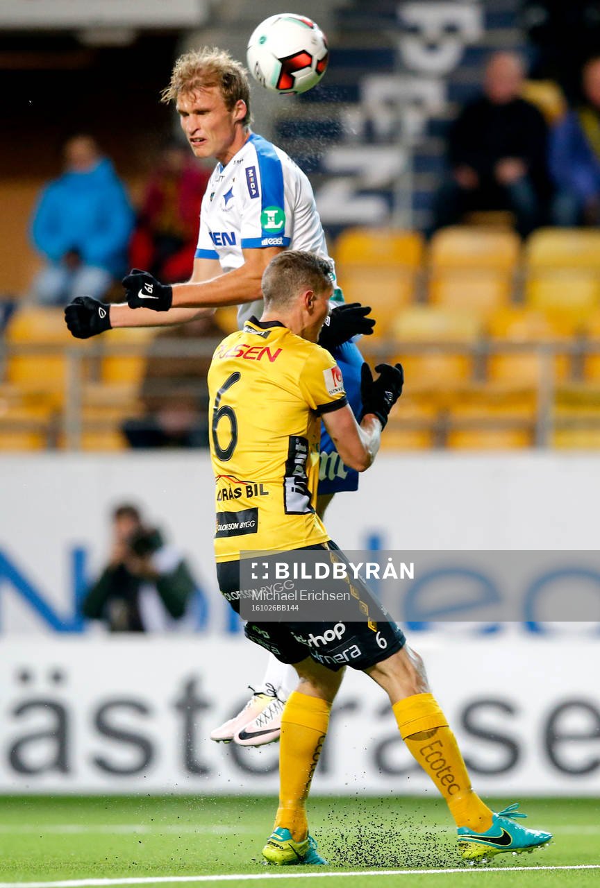 Norrköpings Sebastian Andersson och Elfsborgs Jon Jönsson