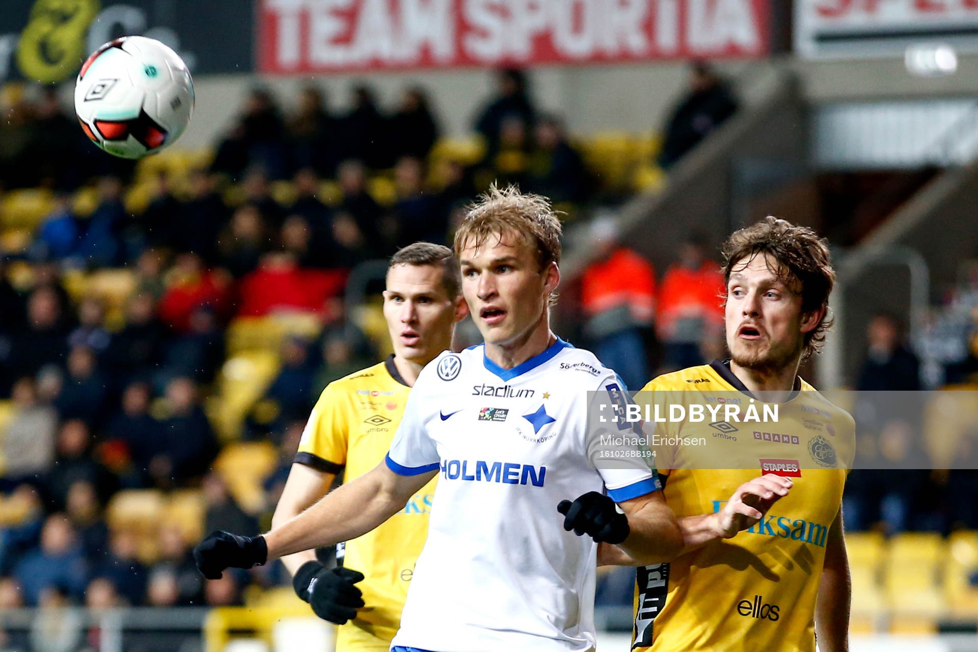 Norrköpings Sebastian Andersson och Elfsborgs Jörgen Horn