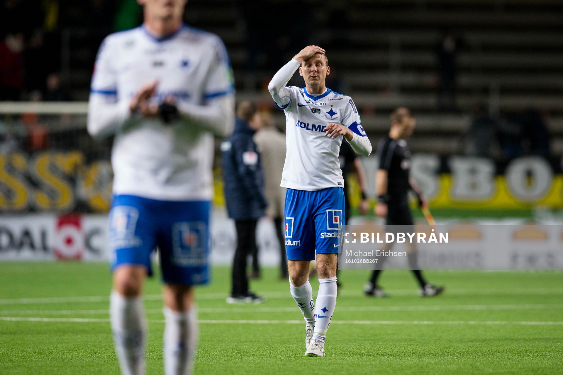 Norrköpings Andreas Johansson deppar