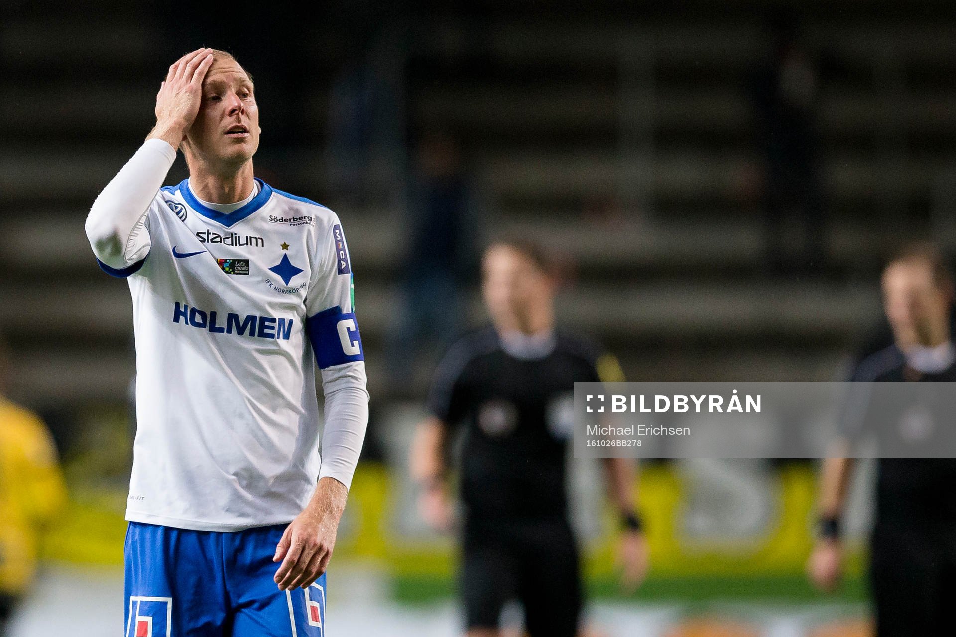 Norrköpings Andreas Johansson deppar
