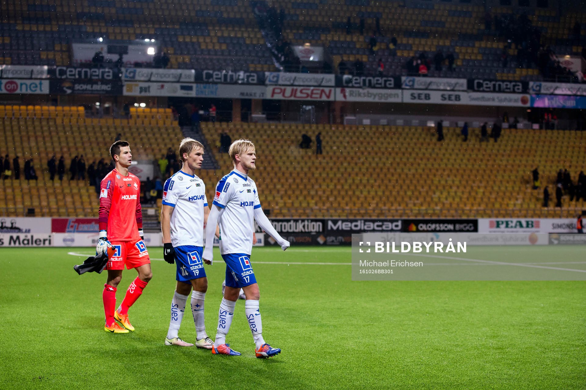 Norrköpings målvakt Michael Langer, Sebastian Andersson