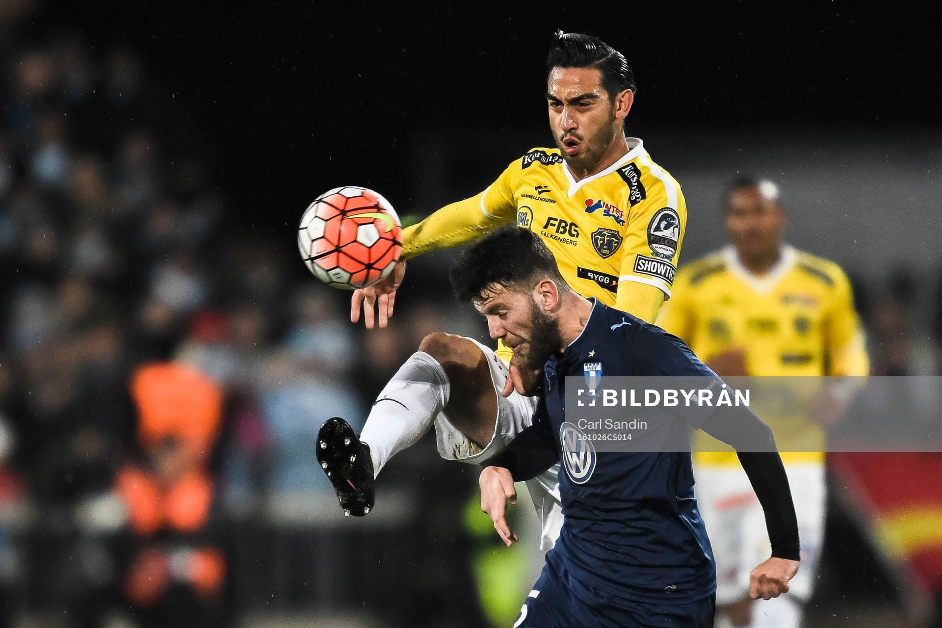Falkenbergs Amin Nazari och Malmö FFs Erdal Rakip