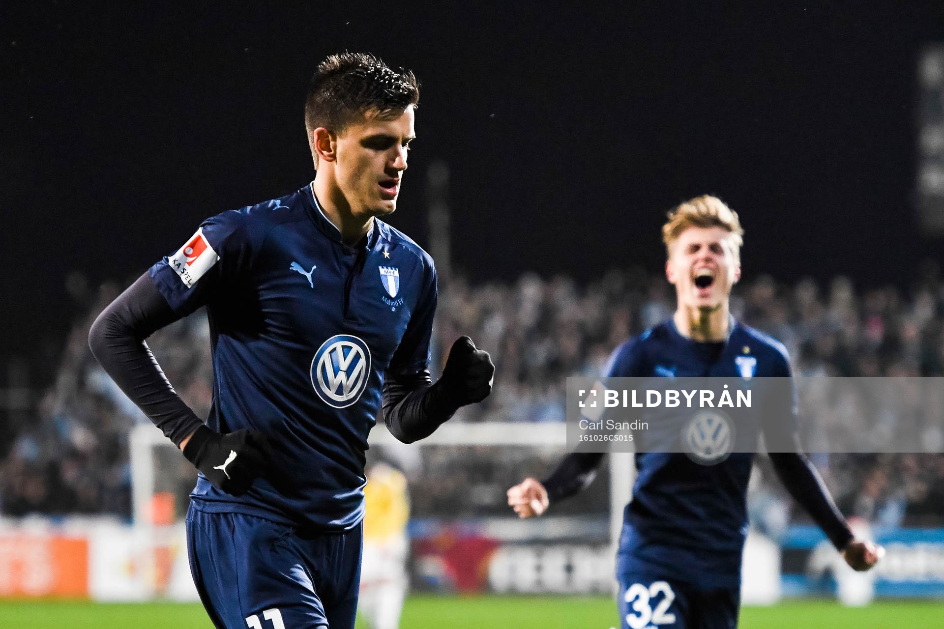 Malmö FFs Alexander Jeremejeff jublar