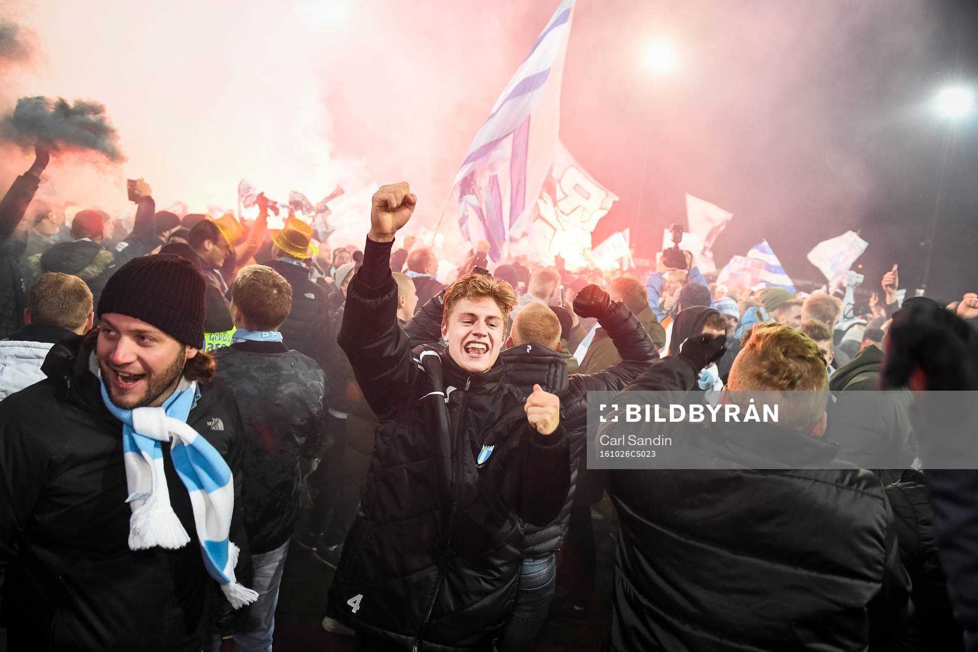 Malmö FFs Mattias Svanberg jublar