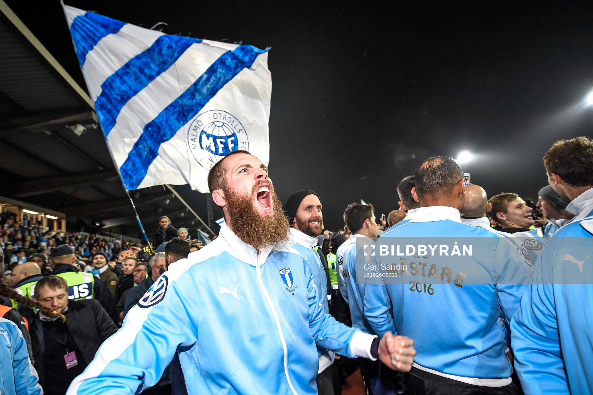 Malmö FFs Jo Inge Berget jublar