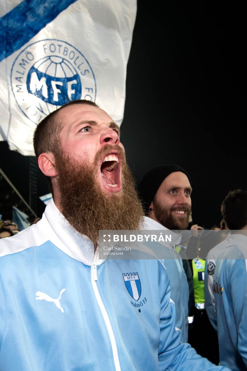 Malmö FFs Jo Inge Berget jublar