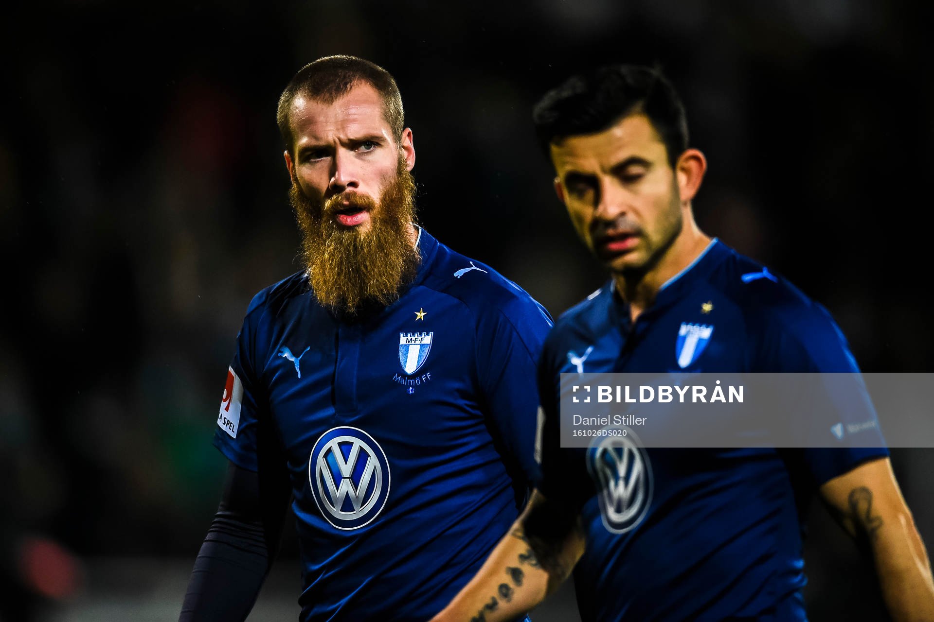 Malmö FFs Jo Inge Berget och Behrang Safari