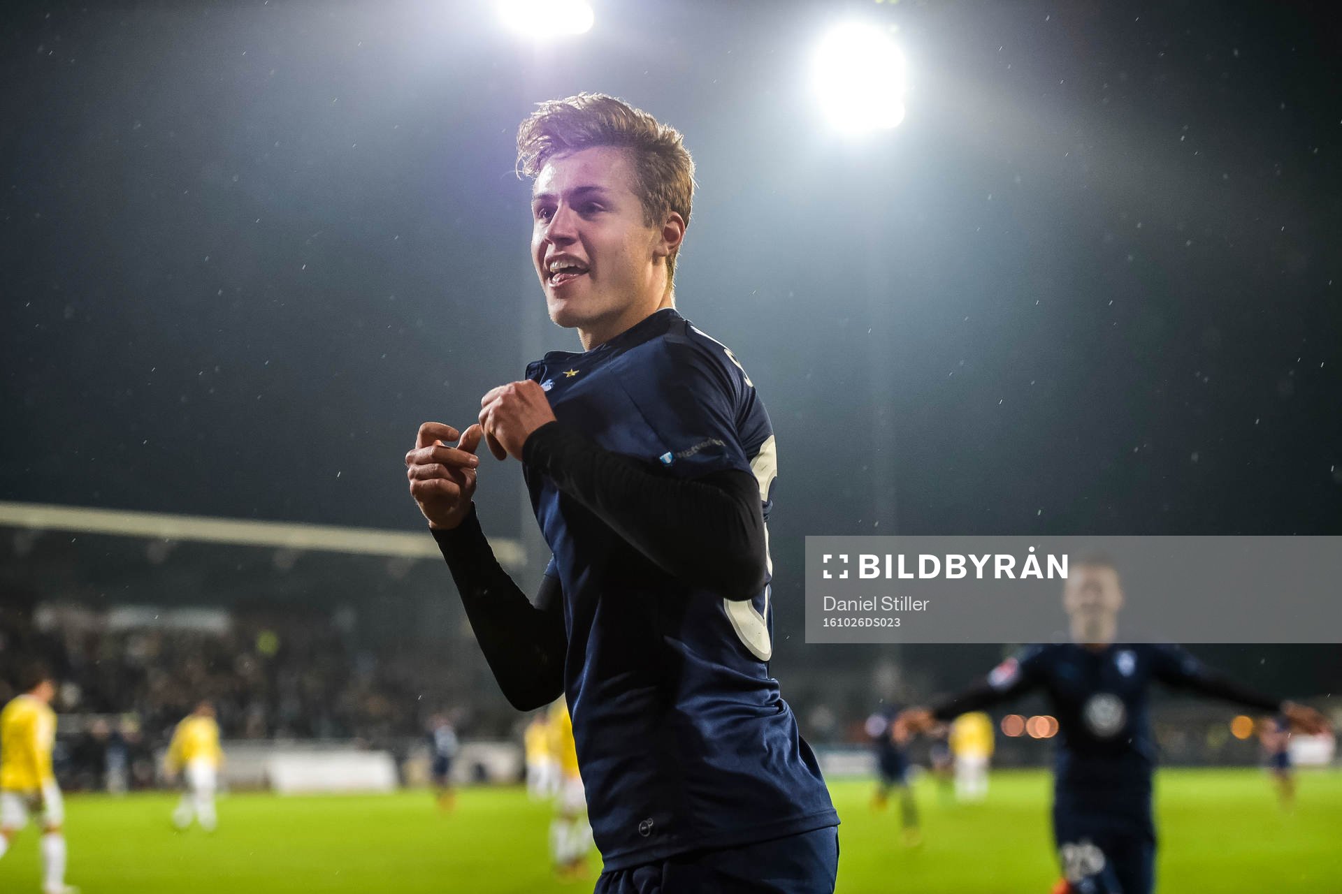 Malmö FFs Mattias Svanberg jublar