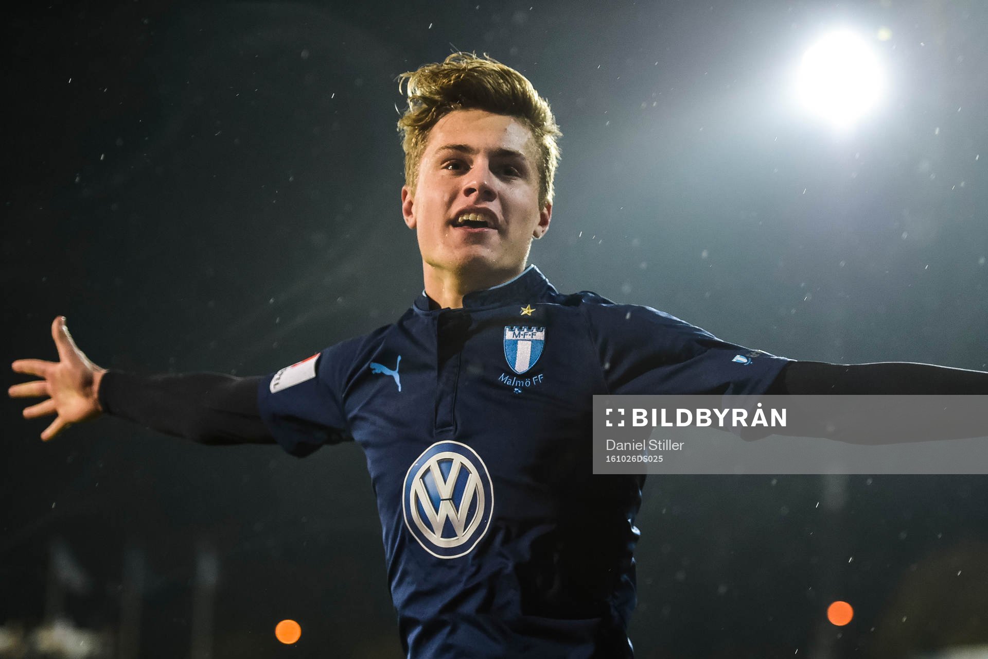 Malmö FFs Mattias Svanberg jublar