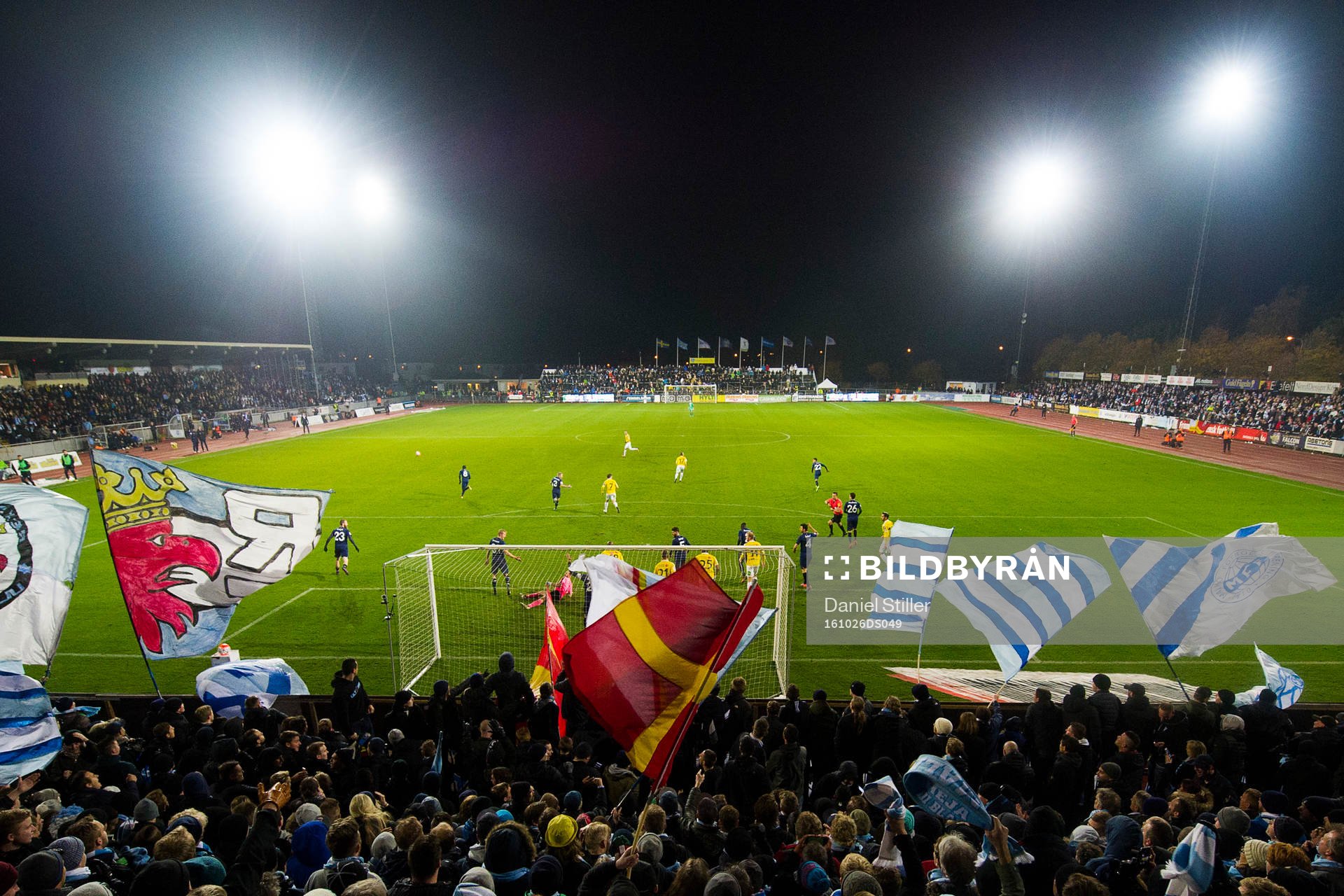 Vy över Falkenbergs IP